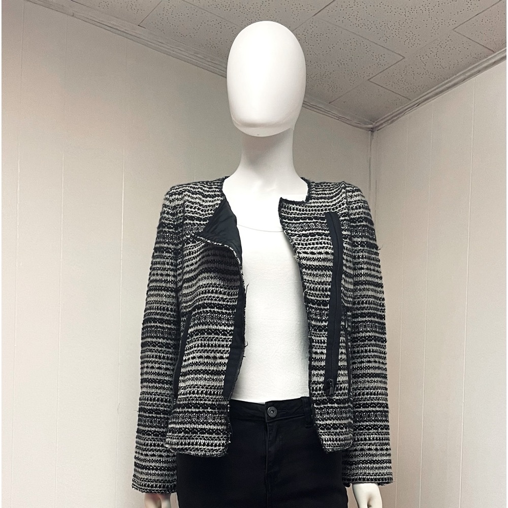 Zara woman(Made in Morocco),Size:L,White and Black